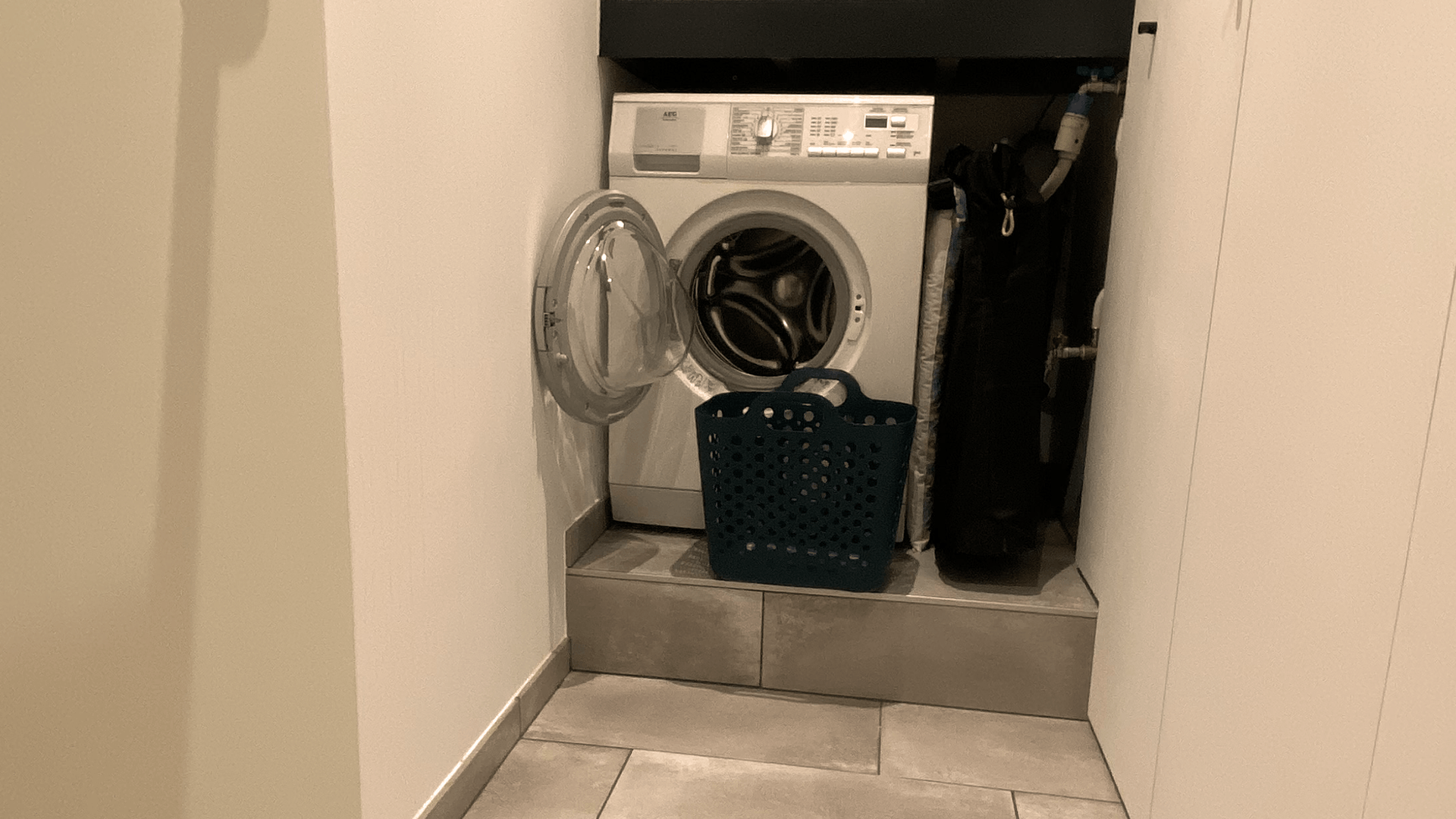 Espace buanderie du logement Ô P'ti Cavens à Malmedy